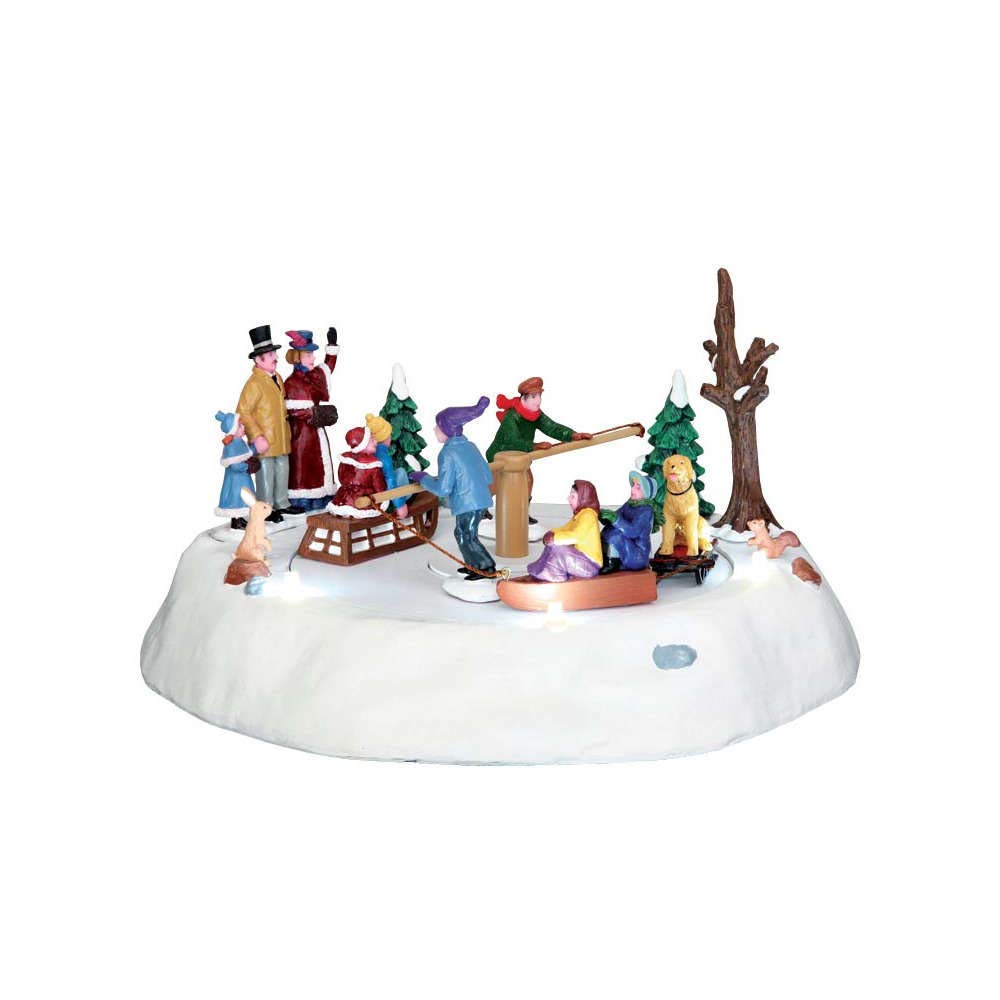 その他 LEMAX Village Collection Amazon.com: Lemax North Pole Fun Fair, with 4.5V Adaptor